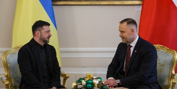 K. Nawrocki: wizyta W. Zełenskiego to zła informacja dla Moskwy