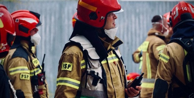 Pożar w domu w Pruszkowie. Nie żyje 79-latek