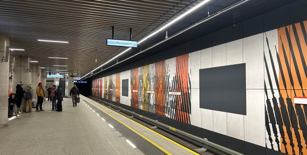 Utrudnienia na drugiej linii metra, trasa skrócona do stacji Trocka