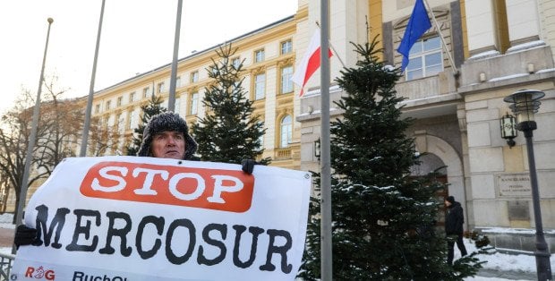 Przewodniczący OPZZ Rolników: Sześciu protestujących jest w KPRM i chce spotkania z premierem