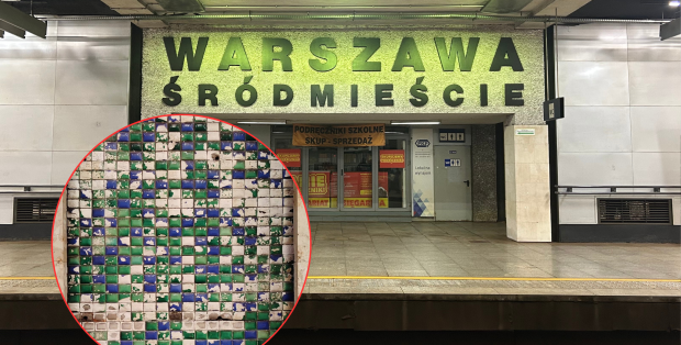PKP nie planują zmian, konserwator czeka na decyzję sądu, a mozaiki Fangora niszczeją