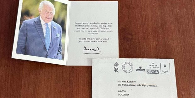 Wysłały do króla list z życzeniami. Karol III odpowiedział dzieciom ze szkoły w Zielonce