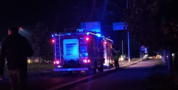 Pożar na A2. Płonie tir, na miejscu sześć zastępów straży