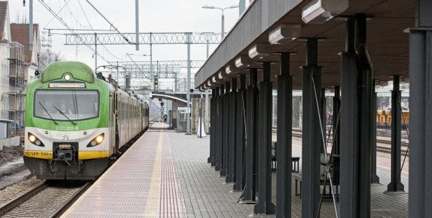 Wypadek na torach w Grodzisku Mazowieckim. Pociągi mogą być opóźnione