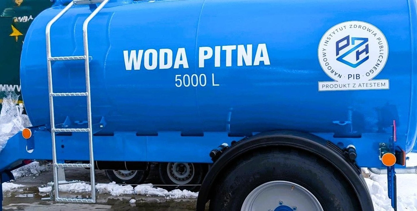 Enterokoki w wodociągu Sławęcin. Woda do Bieżunia dostarczana jest beczkowozami