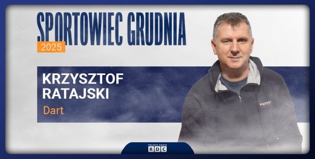 Dariusz Ratajski sportowcem grudnia w plebiscycie Magazynu Sportowego RDC