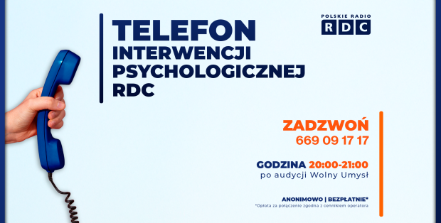 Gdzie szukać pomocy? Telefon Interwencji Psychologicznej Polskiego Radia RDC
