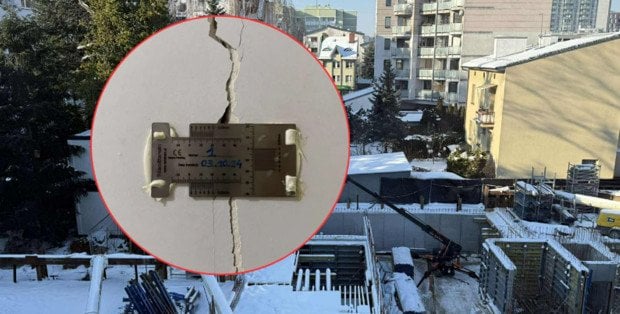 Przez inwestycję w sąsiedztwie pękają im ściany. Dramat mieszkańców Komorskiej