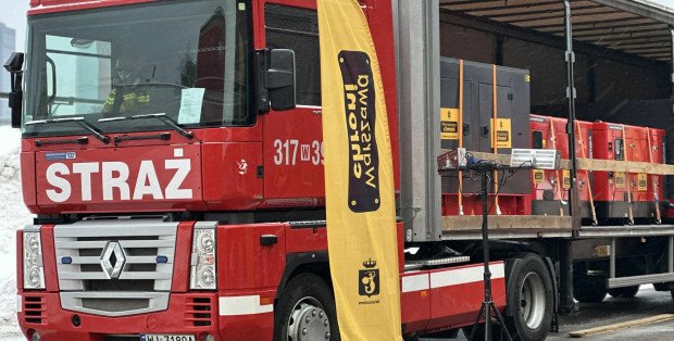 Do Kijowa trafi 90 generatorów prądu z Warszawy