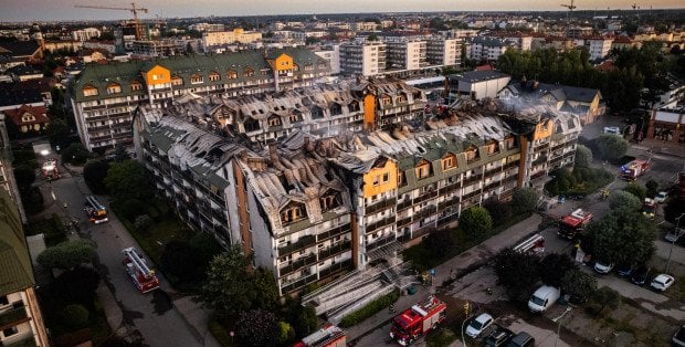 Pożar bloku w Ząbkach. Są nowe ustalenia prokuratury