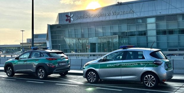 Wybuch w śmieciarce przy lotnisku Chopina w Warszawie