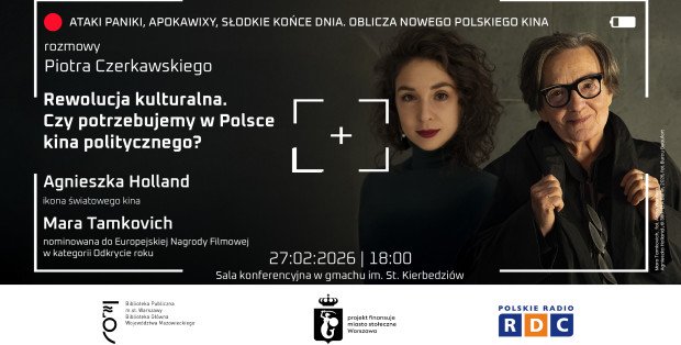 Zapraszamy na pierwszą w tym roku debatę filmową z cyklu „Ataki paniki, apokawixy, słodkie końce dnia. Oblicza nowego polskiego kina”. Spotkanie nosi tytuł „Rewolucja kulturalna. Czy potrzebujemy w Polsce kina politycznego?”.