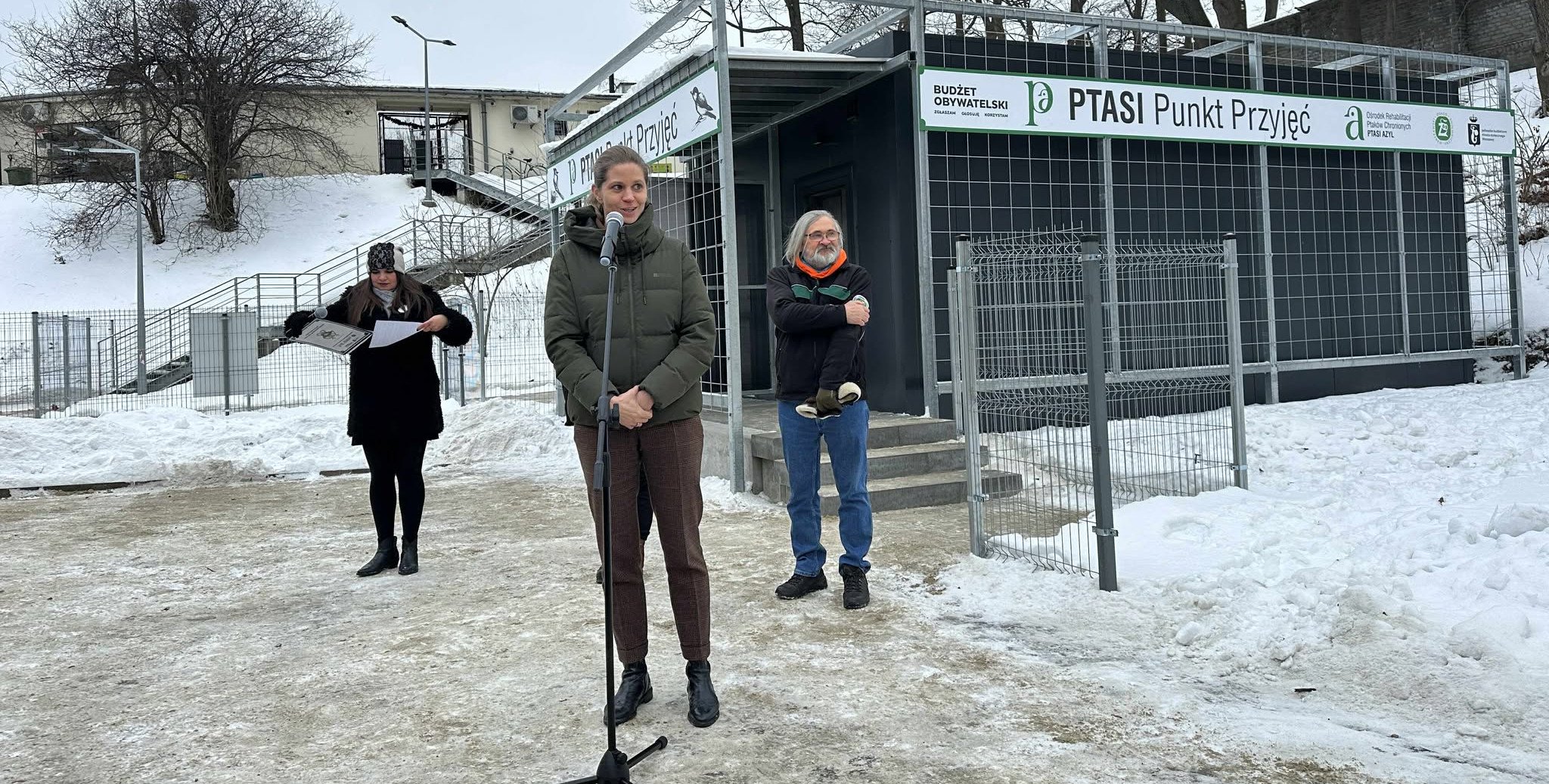 W Warszawskim ZOO otwarto Ptasi Punkt Przyjęć