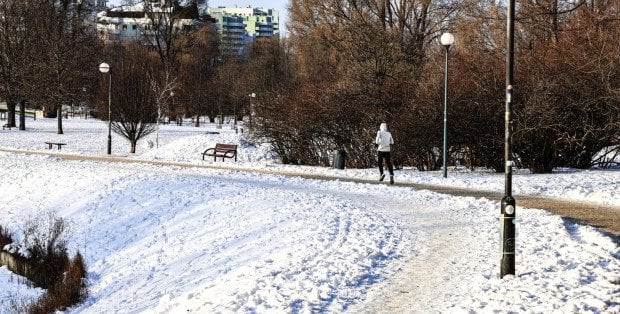 Silny mróz na północnym wschodzie Mazowsza. IMGW ostrzega