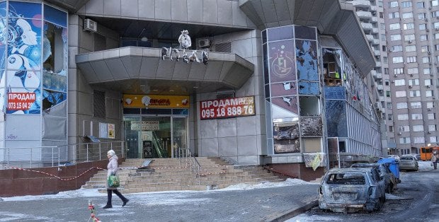 Prezydent Ukrainy: 1,4 tys. budynków w Kijowie pozostaje bez ogrzewania