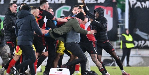 Awantura po meczu Radomiaka z Koroną Kielce. Zatrzymane dwie osoby