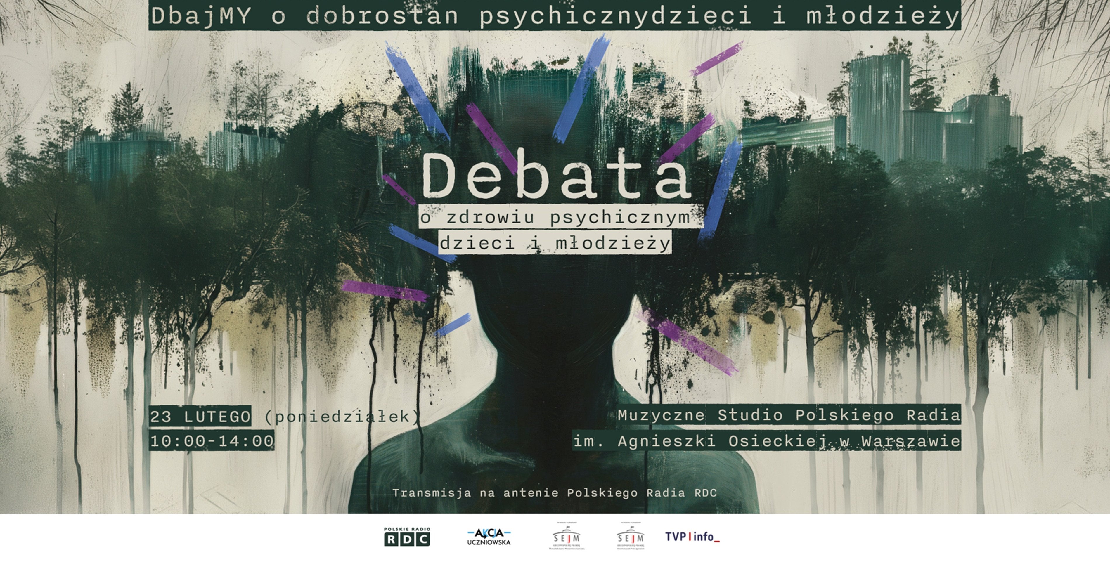 „Nie bądźmy obojętni. DbajMY o dobrostan psychiczny dzieci i młodzieży”. Debata w RDC