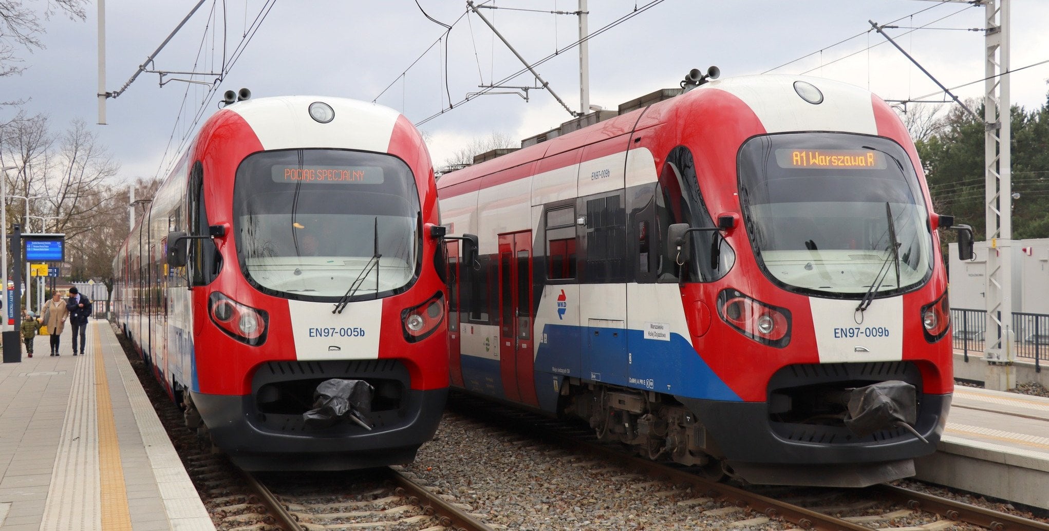 Do kwietnia po jednym torze. Ważne zmiany w kursowaniu pociągów WKD