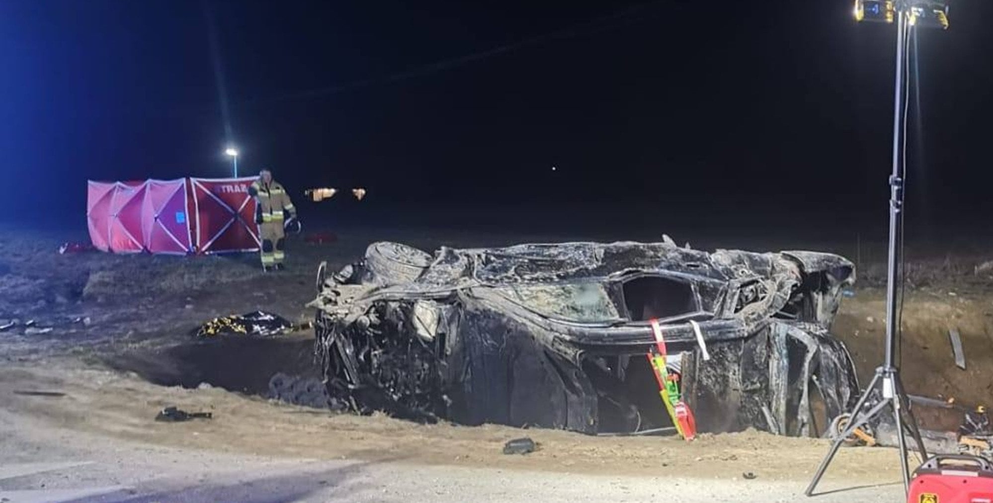 Tragiczny wypadek pod Płockiem. Nie żyje dziecko