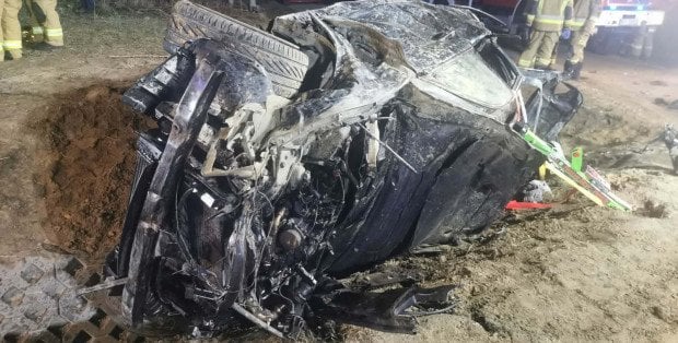 Wypadek w Mąkolinie pod Płockiem. Zatrzymane dwie osoby