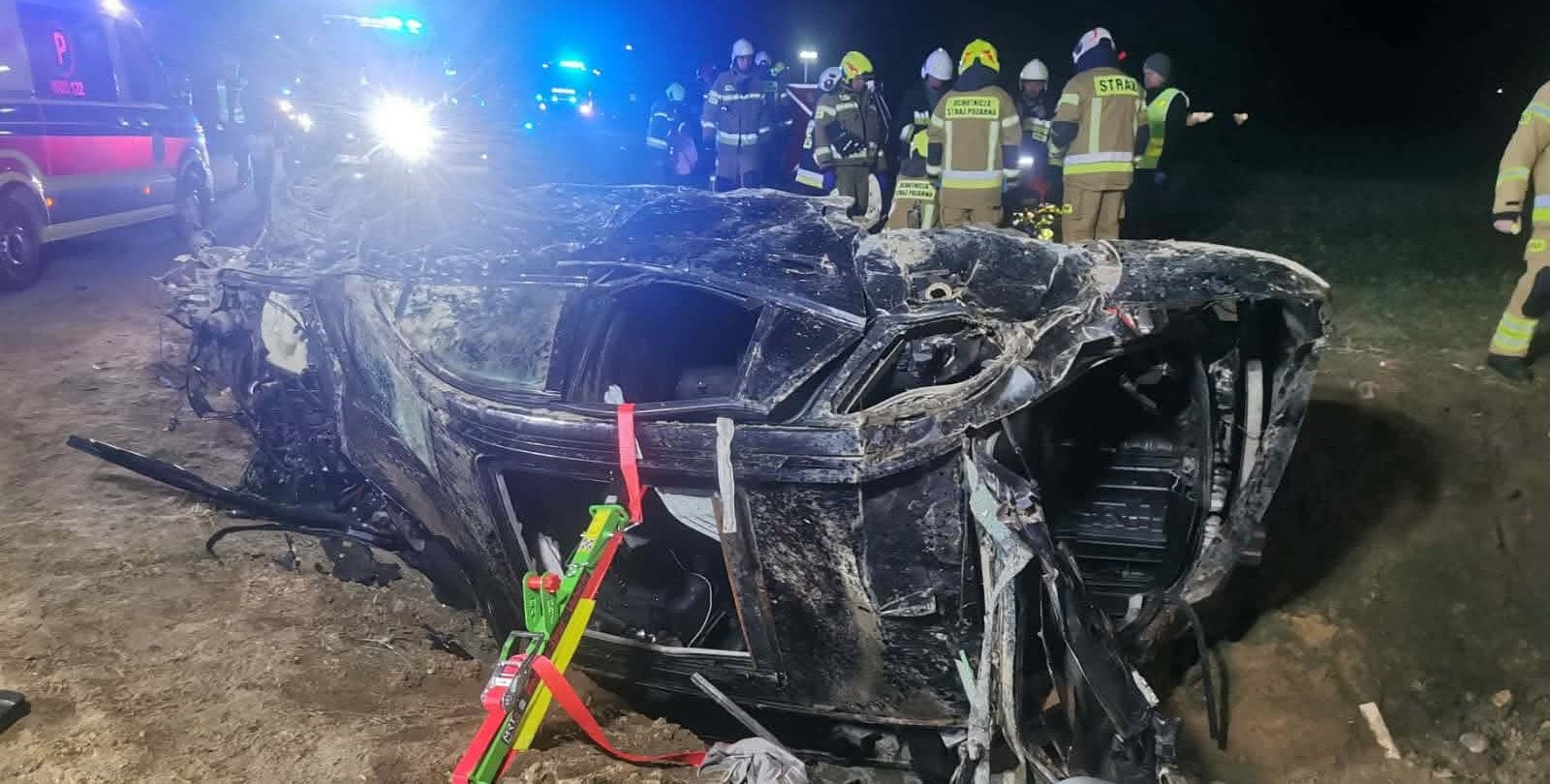 Wypadek z nastolatkami pod Płockiem. Nie żyje druga pasażerka