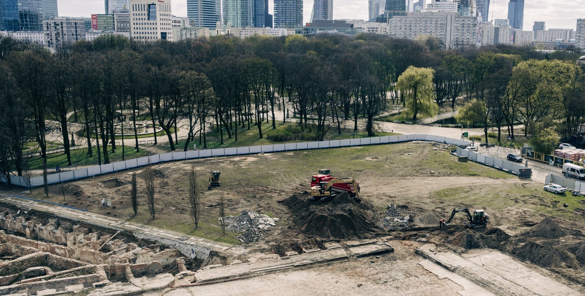 „Jedno z najcenniejszych odkryć”. Archeolodzy odsłonili dziedziniec Pałacu Brühla