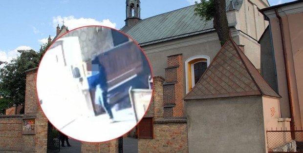 Miał okraść kościół w Płońsku. Uciekając, schował się pod folią na plantacji truskawek