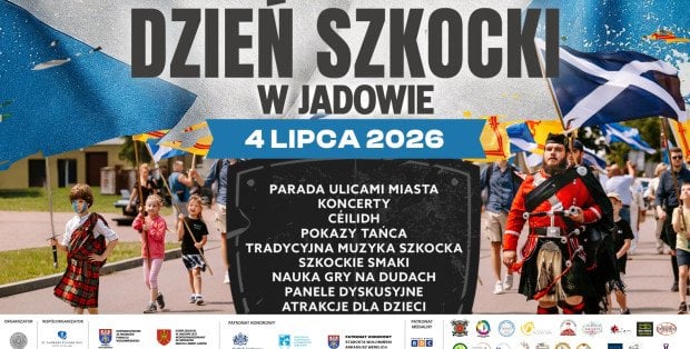 Dzień Szkocki w Jadowie 2026 – polska stolica kultury szkockiej wraca na Mazowsze