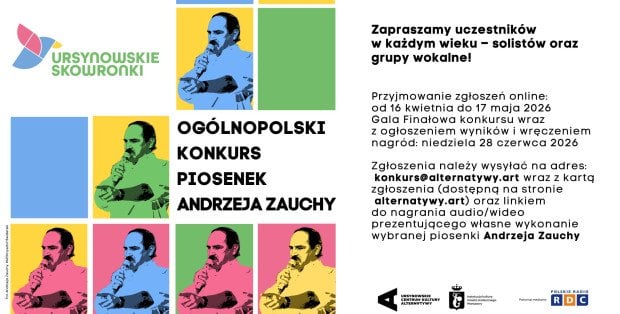 Ursynowskie Skowronki. Ogólnopolski konkurs piosenek Andrzeja Zauchy