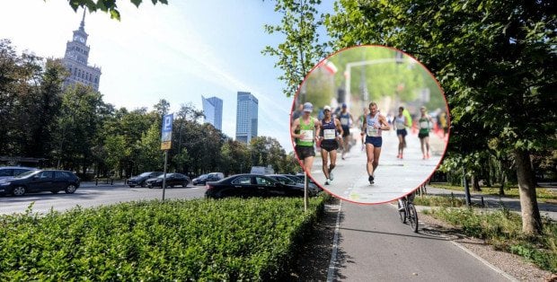 Świętokrzyska zamknięta przez prawie całą sobotę. Duże utrudnienia przez zawody chodziarzy