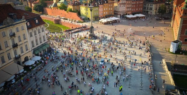 W piątek rowerzyści, w sobotę rolkarze. Weekendowe utrudnienia w Warszawie