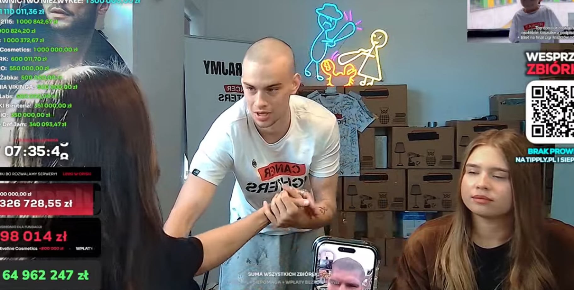 Zbiórka Łatwoganga dla dzieci, chorych na nowotwory. Celem osiągnięcie 100 mln zł