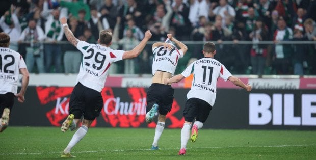 To był zacięty mecz. Legia pokonała Widzew na stadionie przy Łazienkowskiej
