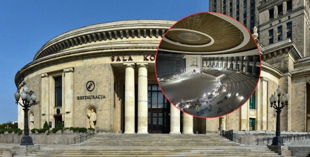 Tak teraz wygląda Sala Kongresowa. Kiedy koniec remontu?