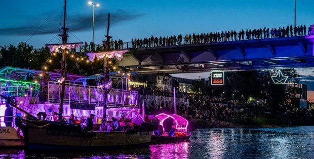 Największa parada Łodzi na Wiśle. Riverlights 2026 w Warszawie