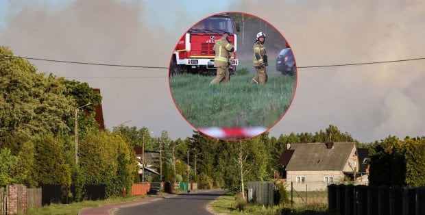 Pożar lasu pod Warszawą. W akcji już prawie tysiąc strażaków, płonie 300 ha