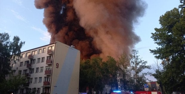 Ogromny pożar w Płocku. Są nowe informacje