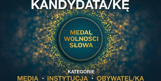 Medal Wolności Słowa 2026. Ostatnie dni zgłaszania kandydatur
