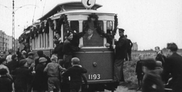 Miały jednocyfrowe numery. To w tej dzielnicy jeździły pierwsze powojenne tramwaje