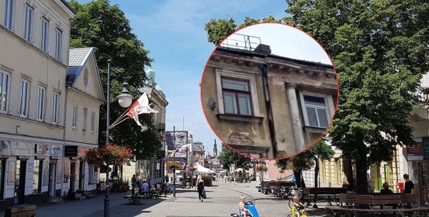 Kamienice w Radomiu w opłakanym stanie. Piesi boją się o bezpieczeństwo