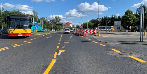 Utrudnienia na Wisłostradzie. Zwężają kolejny fragment Czerniakowskiej
