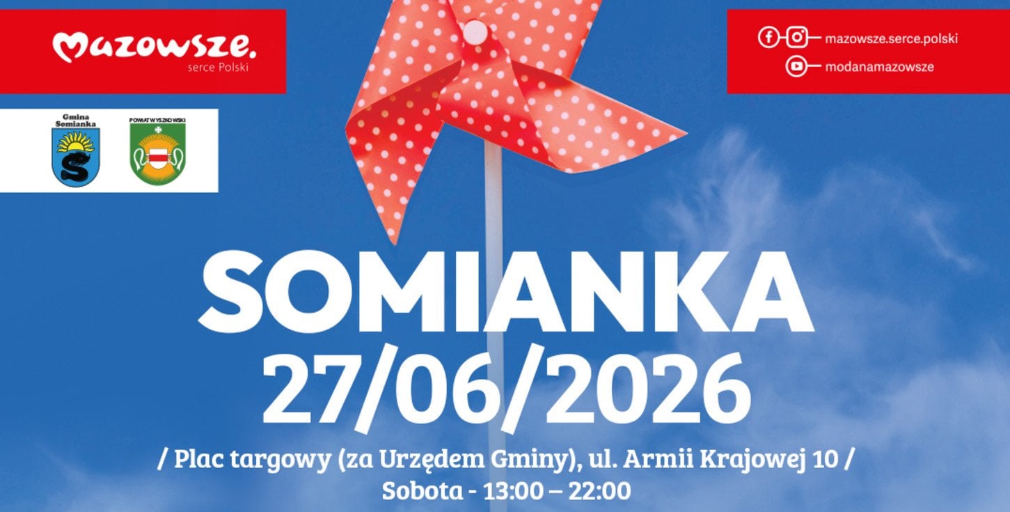Wielki festyn w Somiance. Gwiazdą wieczoru będzie Kamil Bednarek