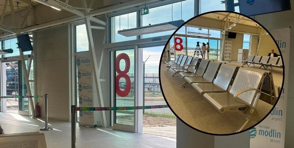 Rewolucja na lotnisku w Modlinie. Powstał nowy terminal, podróżnym ma być wygodniej