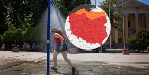 Rekordowe upały nie odpuszczają. Obowiązuje najwyższy stopień ostrzeżeń