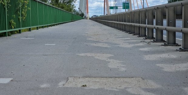 Rusza remont na Moście Siekierkowskim. Piesi i rowerzyści czekali na to od dawna