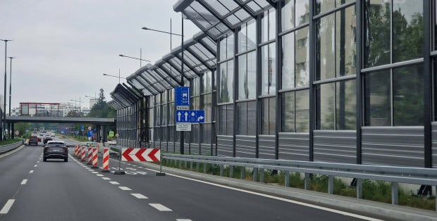 Na wymianę ekranów jeszcze poczekamy. Terminy prac na Trasie Łazienkowskiej