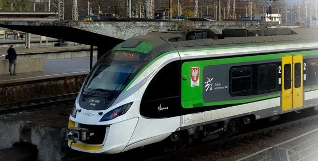 Drzewo przewróciło się na trakcję. Utrudnienia na kolei pod Warszawą