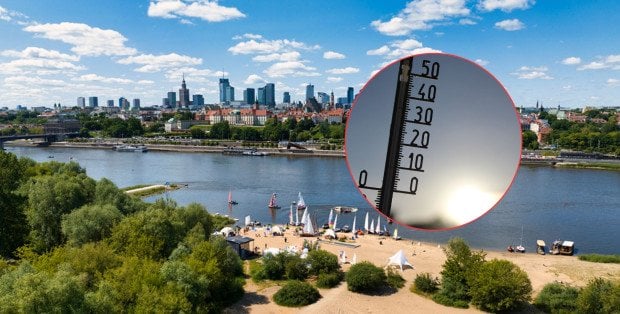 Na termometrach prawie 40 st. Celsjusza. Na Mazowsze nadciągają upały