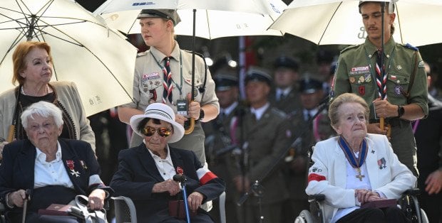 Spotkanie Powstańców Warszawskich z prezydentami. "Jesteście żywym pomnikiem naszej narodowej egzystencji"
