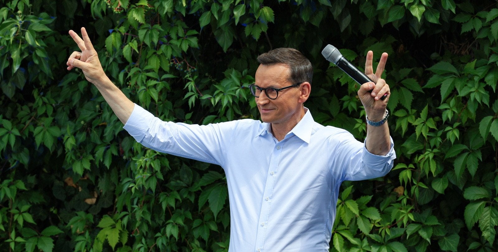 "Rozwój + Wy", czyli grill u Morawieckiego w Warszawie. "Wkroczyliśmy na nowe tory"